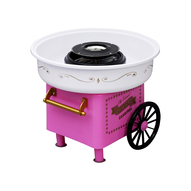 BJX-C701 Vintage Cotton Candy Machine na may Mga Gulong