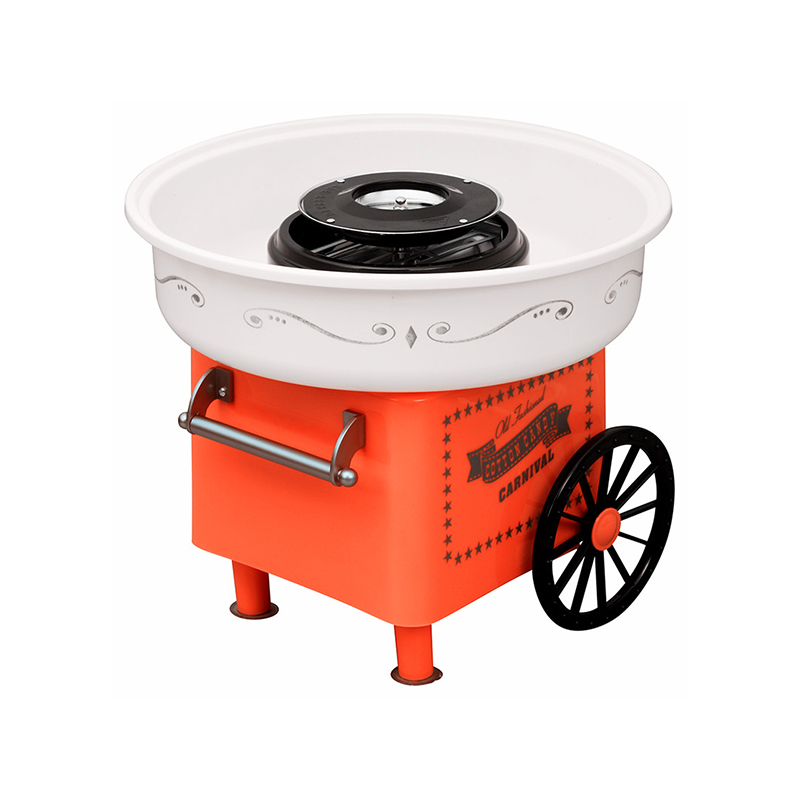 BJX-C701 Vintage Cotton Candy Machine na may Mga Gulong