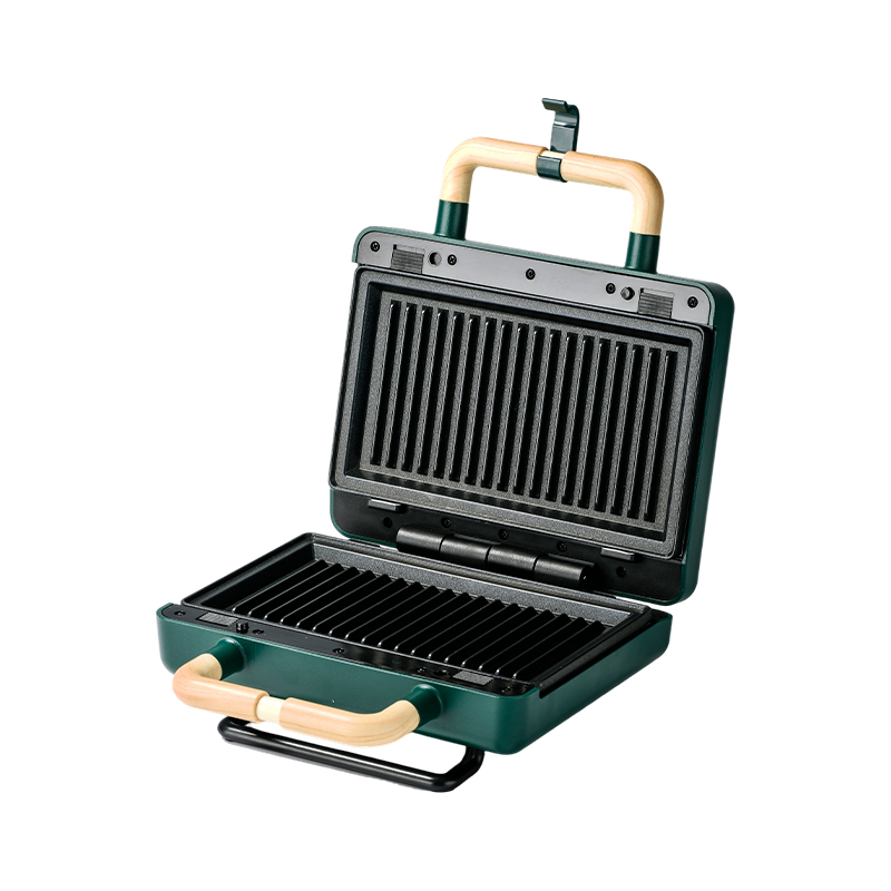 BJX-S003 800W na maaaring palitan ng 2-slice sandwich Griller 