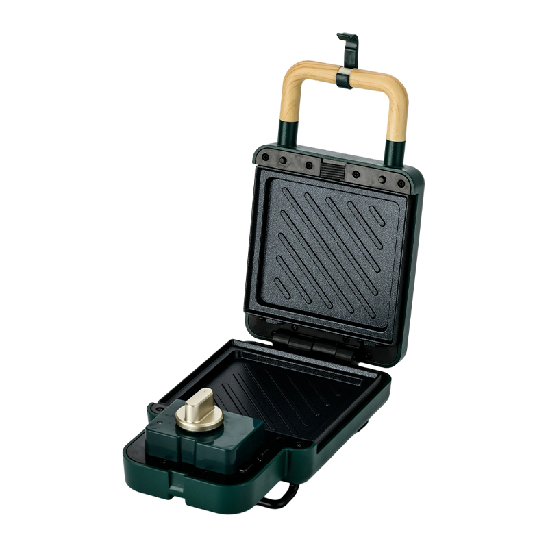 BJX-S006 15-Minutong Timer Single-Slice Plate Mga Matatanggal na Plate ng Sandwich Maker 