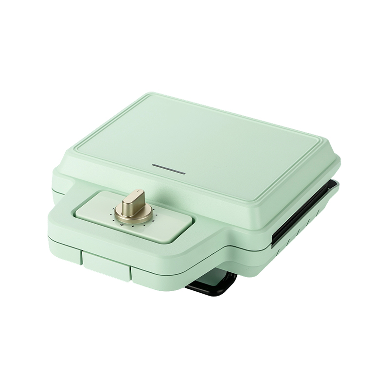 BJX-S008 800W 2-slice na Matatanggal na Mga Plato ng Sandwich Waffle Maker