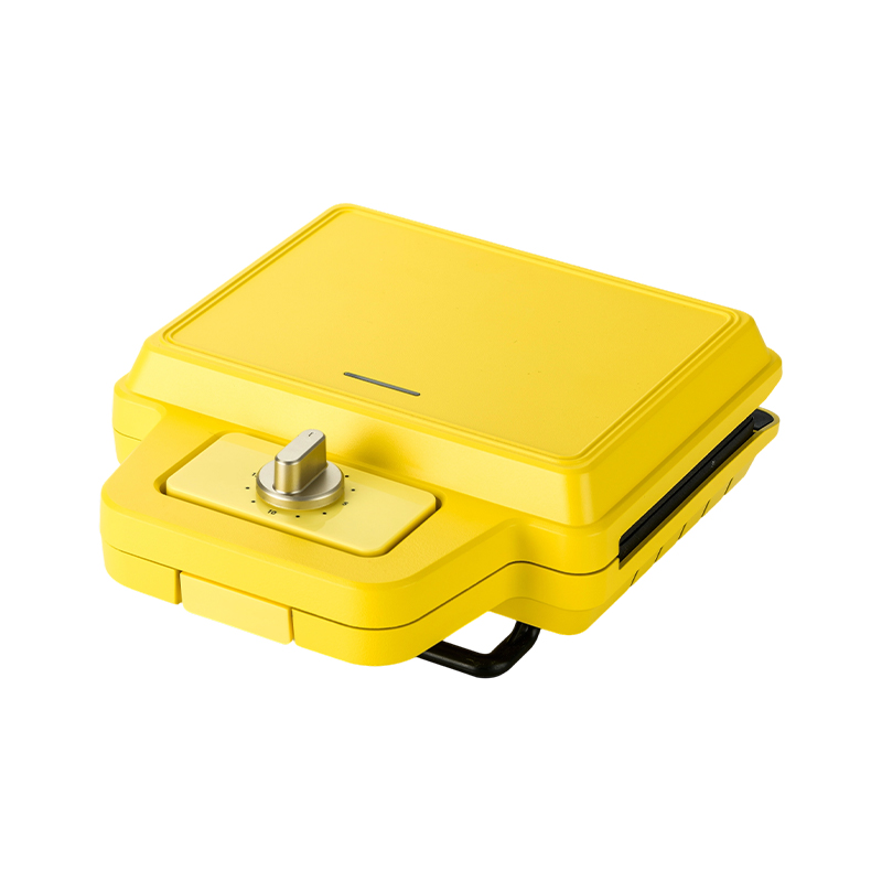 BJX-S008 800W 2-slice na Matatanggal na Mga Plato ng Sandwich Waffle Maker