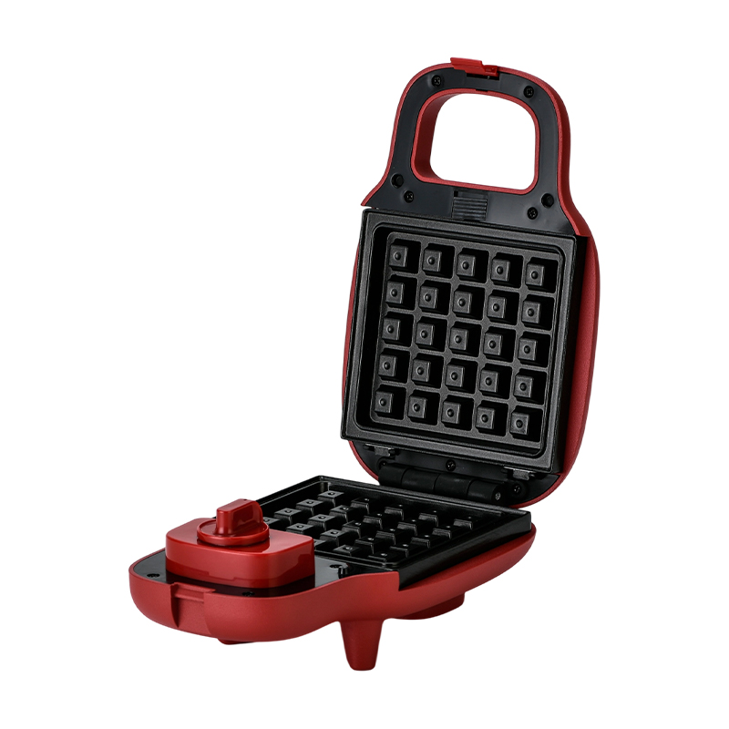 BJX-S013 15-Minute Timer Single-Slice Multifunction Sandwich Maker Na May Mga Matatanggal na Plate