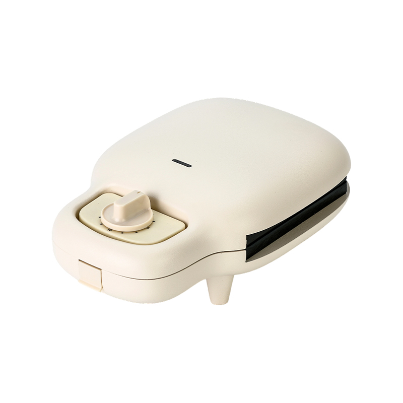 BJX-S013 15-Minute Timer Single-Slice Multifunction Sandwich Maker Na May Mga Matatanggal na Plate