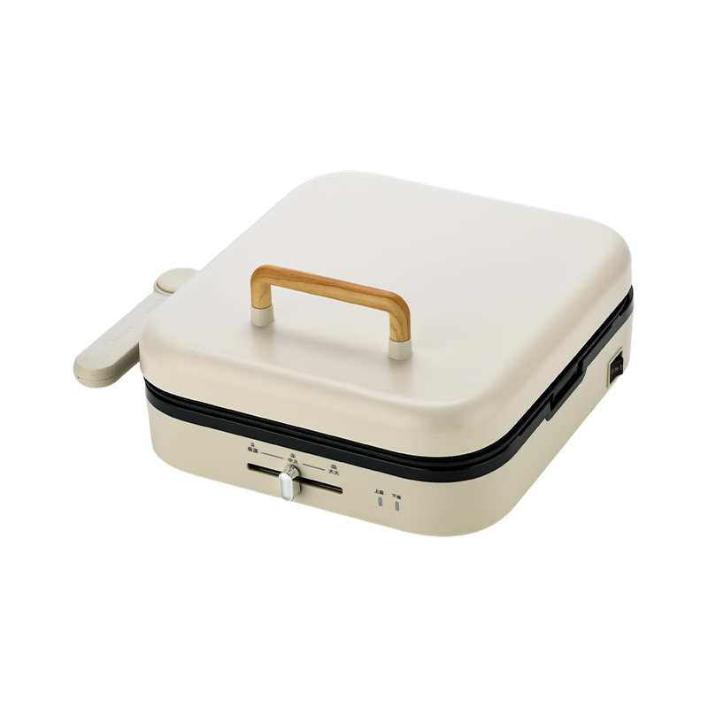 BJX-S023 28x28cm Large-Plate na may Temperature Control Panini at Grill Maker