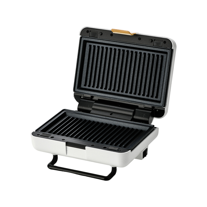 BJX-S025 2-Slice 180° Open Interchangeable Plate Sandwich & Grill Maker