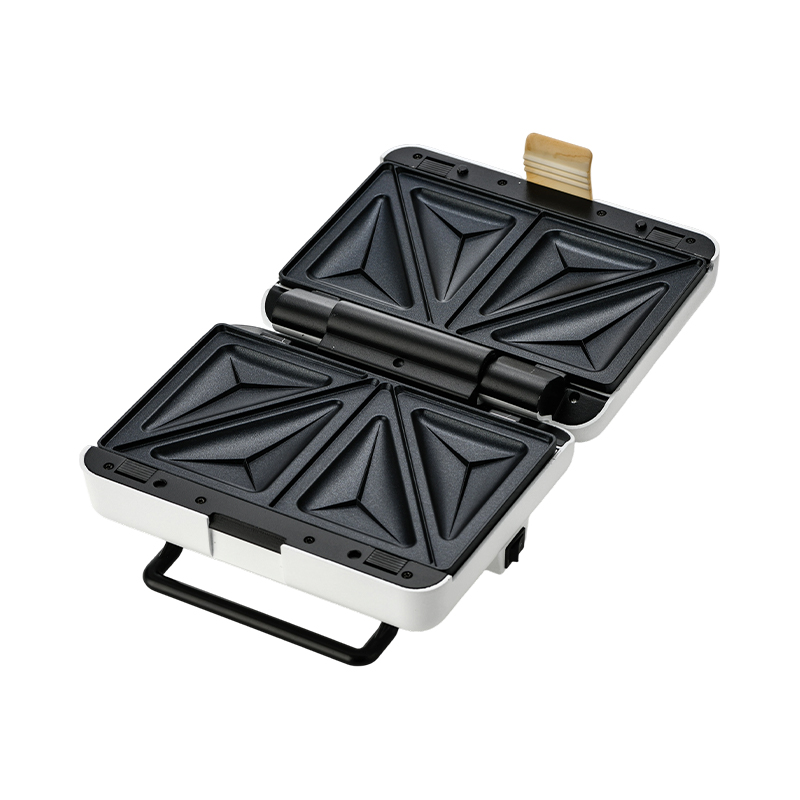 BJX-S025 2-Slice 180° Open Interchangeable Plate Sandwich & Grill Maker