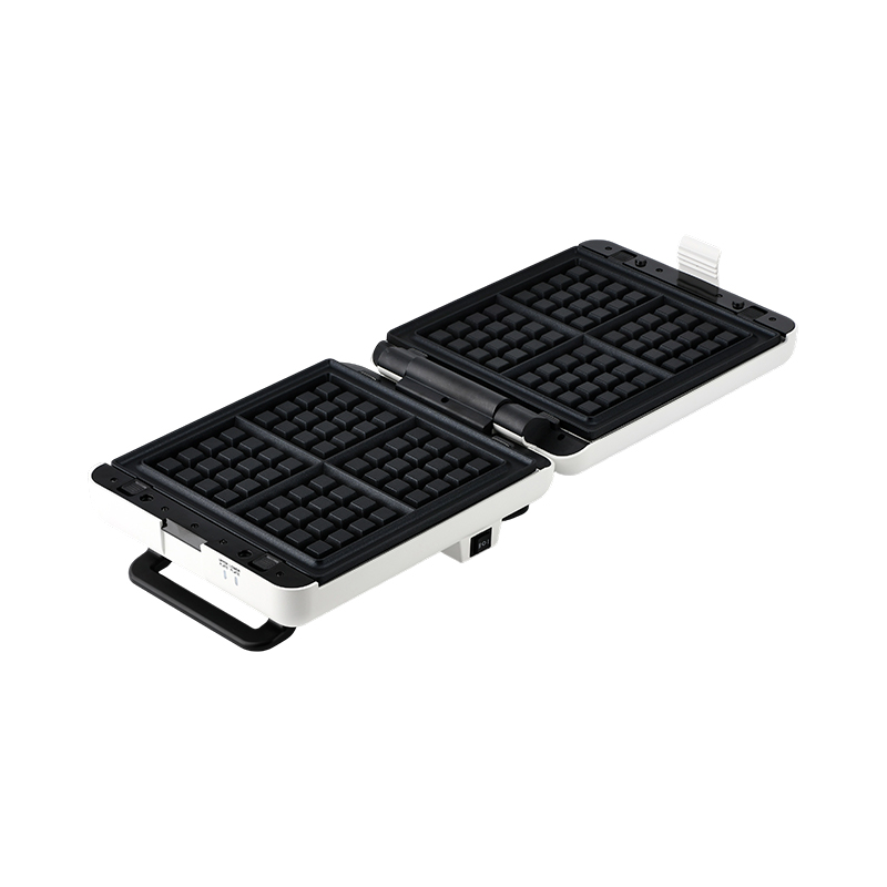 BJX-S026 4-Slice 180° Open Grill & Sandwich Maker na may 3-Level Control at Oil Drip Tray